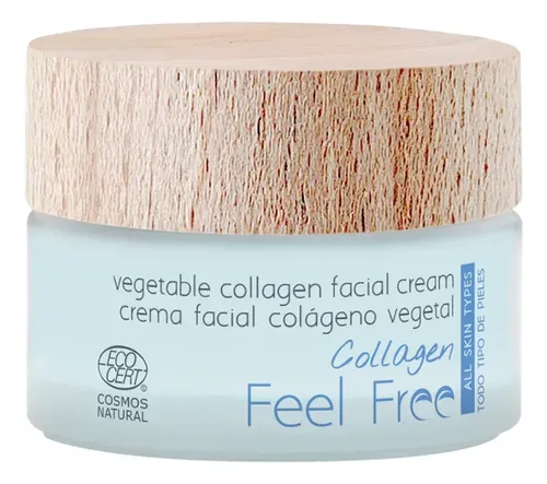 Crema Facial FeelFree de Día y Noche con Colágeno Vegetal para Todo Tipo de Piel