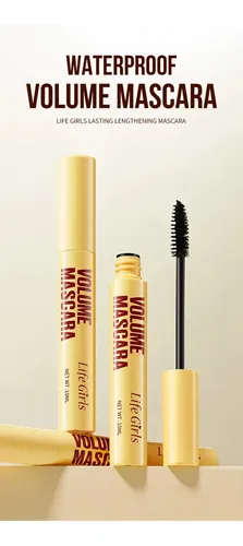 Rímel Mascara De Pestañas Volumen Alargadora A Prueba De Agu