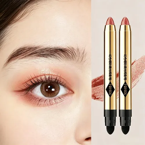Utensilio Maquillaje Ojos Barra Sombra Con Punta Difuminante