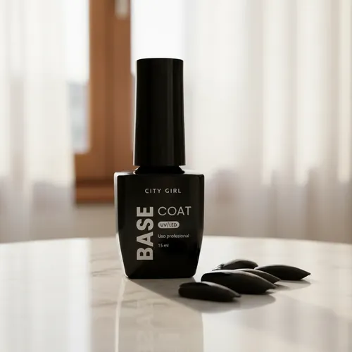 Esmalte Base Coat Profesional 15ml City Girl Transparente