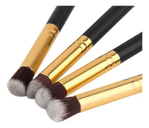 Juego De 2 Brochas De Maquillaje Profesionales, Delineadores