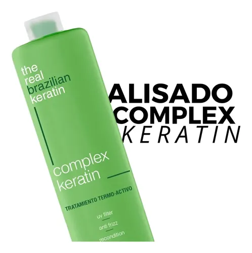 Alisado Keratina Complex Real Brazilian X 1 L
