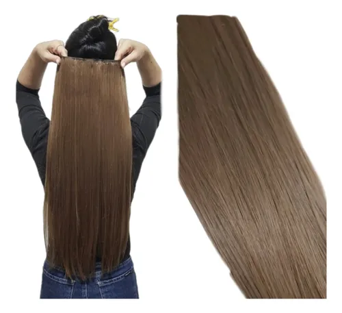 Cortinas De Cabello Orgánico. Extensiones Con Micro Peinetas