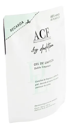 Acf Dadatina Refill Gel De Limpieza Doble Facial Apto Vegano