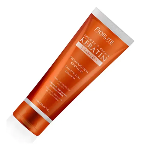 Kit Fidelité Keratina Shampoo 250ml + Máscara Capilar 250grs