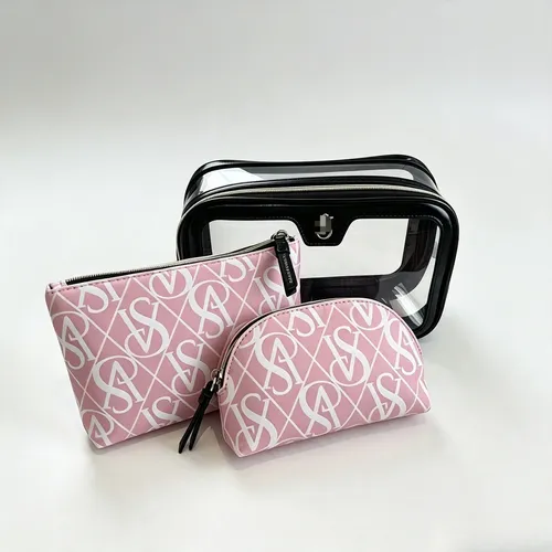 Bolsa De Almacenamiento De Maquillaje Impermeable De 3 Pieza
