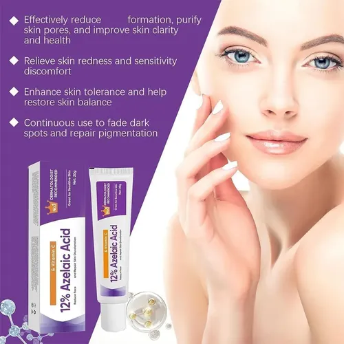 Cjw2026 Nueva Crema De Ácido Azelaico, Suero Facial Con