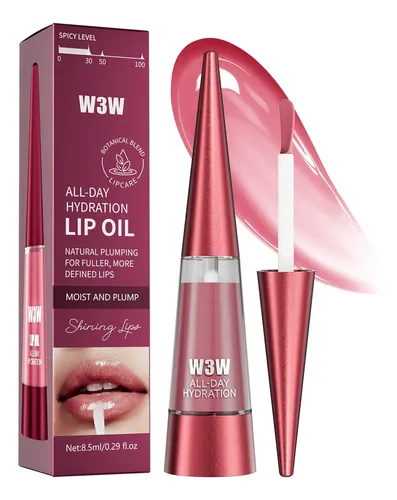 Brillo Labios Transparente Hidratante Voluminizador 5 Tonos