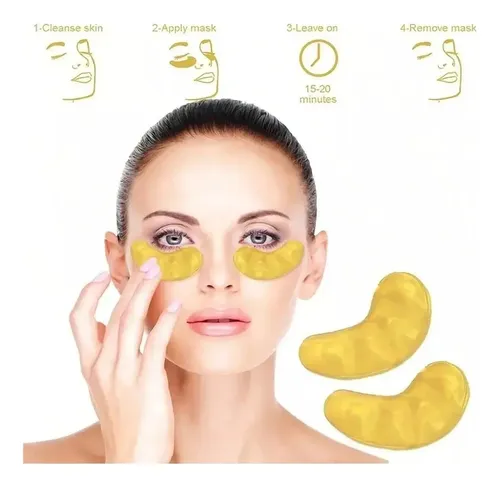 Máscara X5 Unidad Colágeno Ojeras Crystal Parche Mascarilla