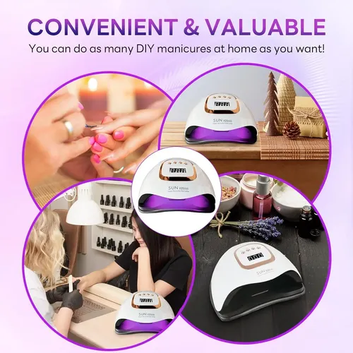 Lámpara Uv Led 380w Beenle Para Uñas, Secador Profesional