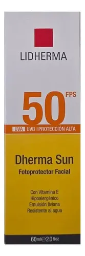Dherma Sun Fotoprotector Facial Fps 50 Piel Normal A Mixta