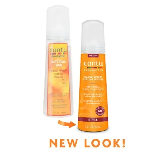 Cantu Wave Whip Curling Mousse Espuma 248ml Rizos Rulos