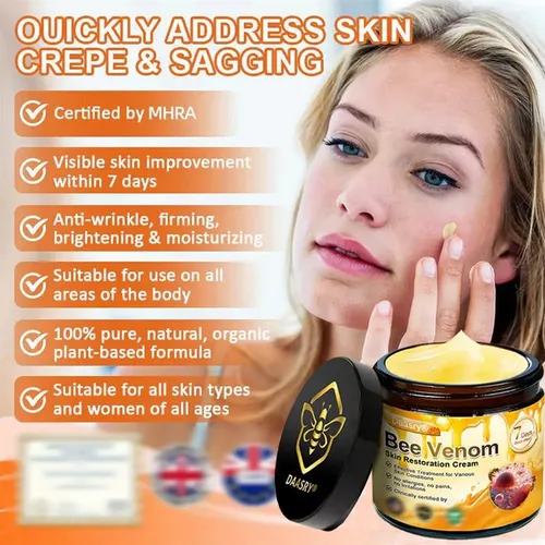 Crema Facial Con Veneno De Abeja 2x