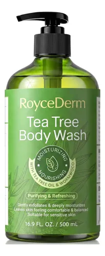 Gel De Baño Roycederm Con Forma De Árbol De Té, 16.9 Onzas L