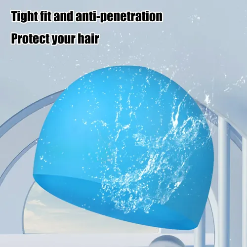 Gorro De Baño Impermeable, Adecuado Tanto Para Adultos Como