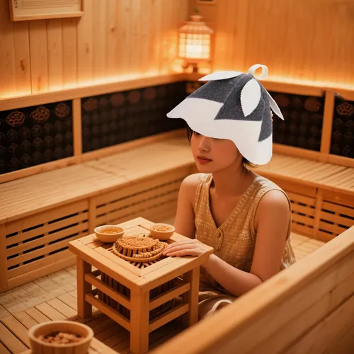 Gorro De Sauna De Fieltro Para Hombre Y Mujer, Gorro De Baño