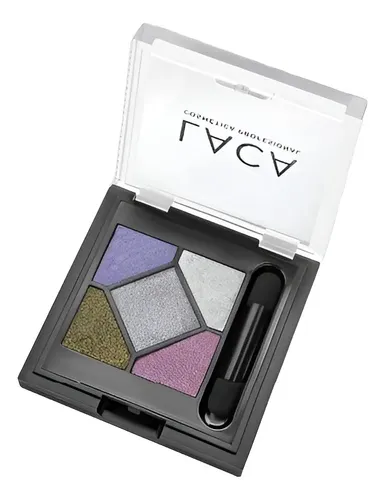 Paleta Quinteto Sombras Laca Art Makeup No 514 Hipoalergénica