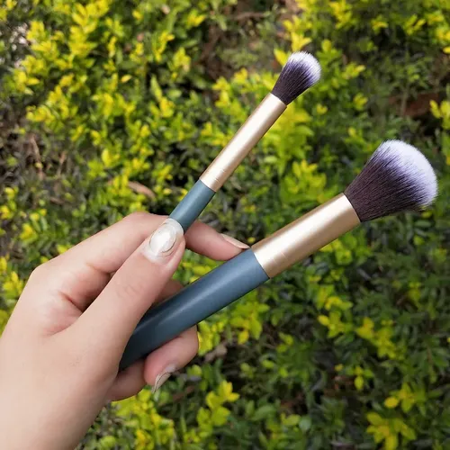 Set De Brochas Soft Contour Brush Highlight, Herramientas De