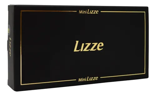Lizze Mini Planchita Para Cabello Ideal Flequillera Portátil Plateado