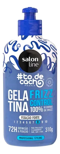 Salon Line To De Cacho Gelatina Frizz Control Fuerte Local