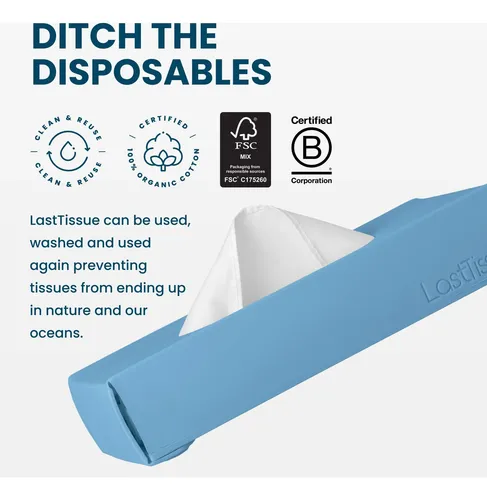 Caja De Algodón Reutilizable Facial Tissue Lasttissue