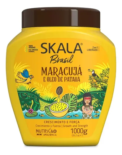 Mascara 2 En 1 Maracuya Y Aceite 1000 G Skala