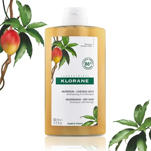 Shampoo Klorane  Mango Cabello Seco X 400 Ml