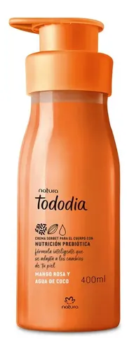 Natura Tododia Crema Cuerpo Mango Rosa Y Agua De Coco 400ml#