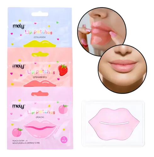 Parches Para Labios Mascarilla De Colageno Hidratante Mely Tipo de piel Normal