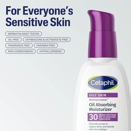 Hidratante Absorbente De Aceite Cetaphil Dermacontrol Spf