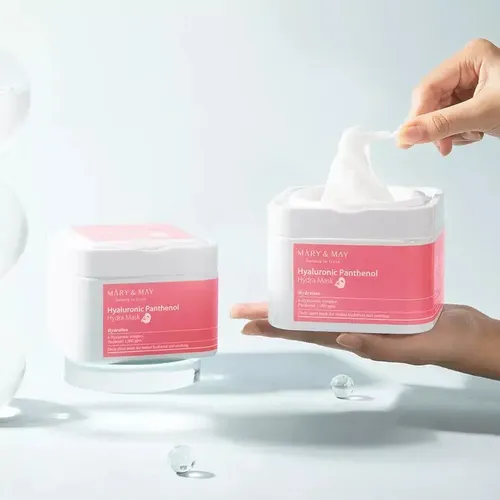 Mary&may Hyaluronic Panthenol Hydra Mask 30pcs – Mascarilla Tipo De Piel Todo Tipo De Piel