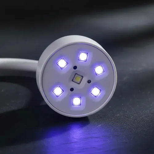 Lámpara Inalámbrica Uv Led 18w Dehuka Flor Blanco Manicura Profesional