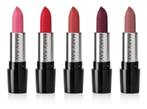 Labial Mary Kay Gel Semi-Matte Marrón Mauve Moment Barra Mate