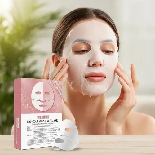 Mascarilla Facial 100% Bicolágeno Reafirma Regenera Tipo de piel Mixta