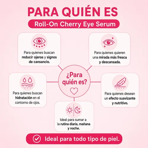 Serum Contorno De Ojos Roll On Mely Ojeras Bolsas 15ml