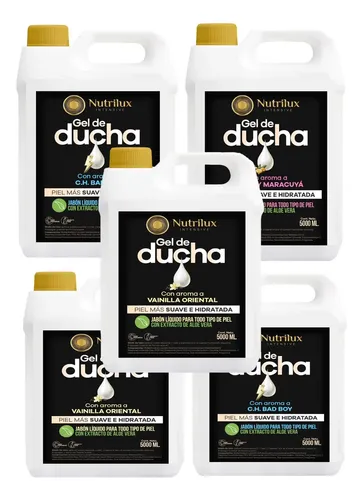 Gel De Ducha Corporal  X 10 Lts Uso Familiar Jabon Liquido