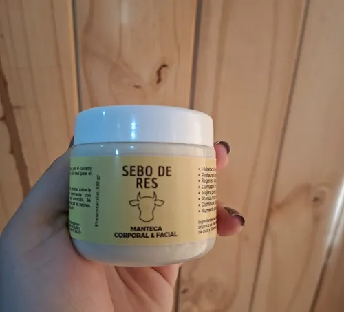 Crema De Sebo De Res. Para Cicatrices Dermatitis Psoriasis