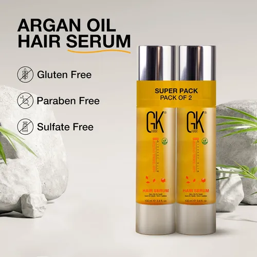 Serum Capilar Gk Hair Argan Oil 2x100ml Control Frizz