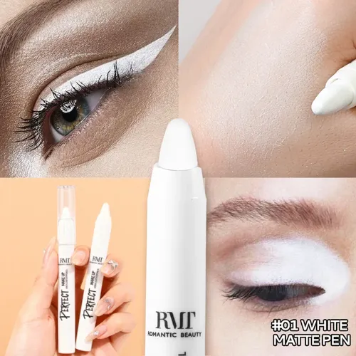Lápiz Iluminador Maquillaje En Barra Blanco Romantic Beauty