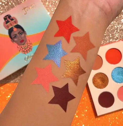 Paleta Sombras Olori 3 Juvia’s Place Mate Brillante 6 Colores