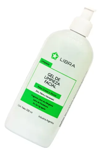 Gel De Limpieza Facial Piel Grasa O Mixta 500ml Libra