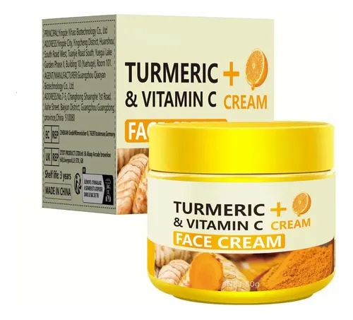 Crema Hidratante De Cúrcuma, Hidratante, Control Del Aceite
