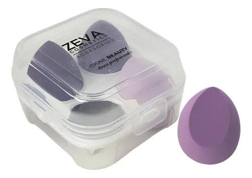 Cisne Maquillaje Beauty Gota X 4 Grande Con Caja Zeva Color Surtidos