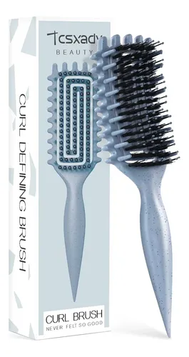 Cepillo De Pelo Tcsxady, 26 Cm, Haze Blue, Ventilado