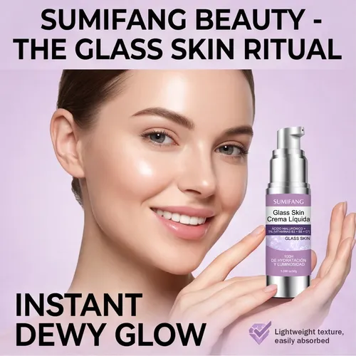 /crema Hidratante Glass Skin 30g, Firme Y Reduce Arrugas+