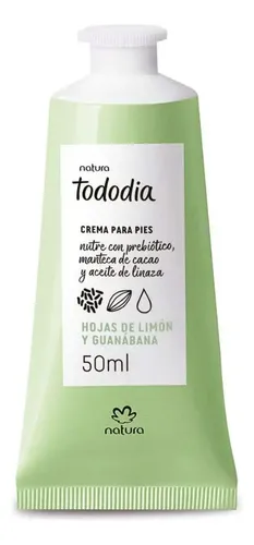 Natura Tododía Hidratante De Pies Hojas De Limon Y Guanabana