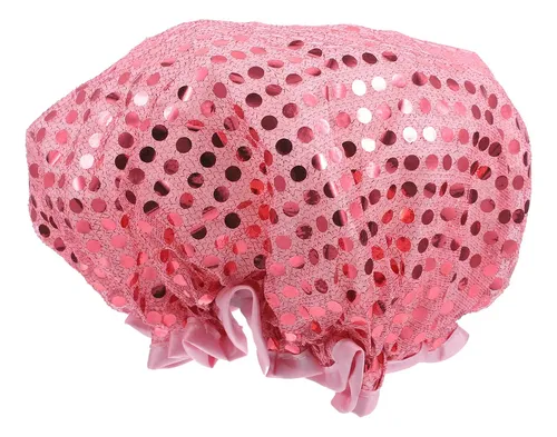 Gorro De Ducha Con Lentejuelas, Impermeable, Gorro De Baño,
