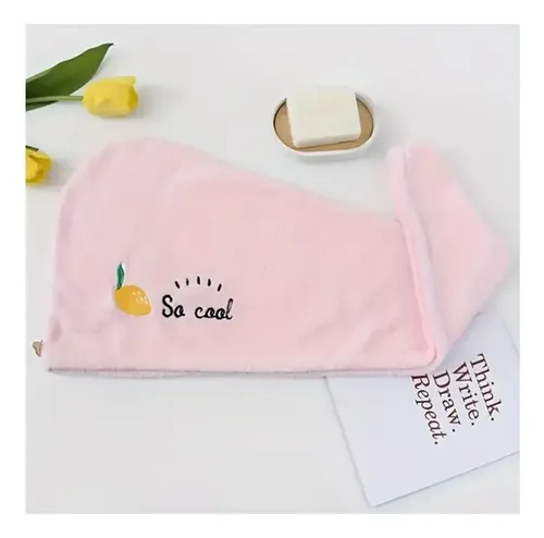 2 Gorros Cabello Microfibra Toalla Mamá E Hija