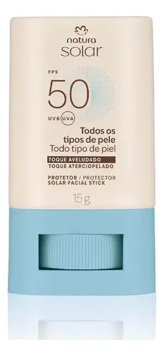 Protector Solar Facial Stick Natura Solar En Barra Fps 50