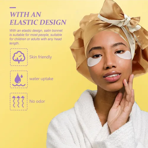 Gorro De Ducha De Doble Capa Para Mujer, Gorro De Baño Para  Gold